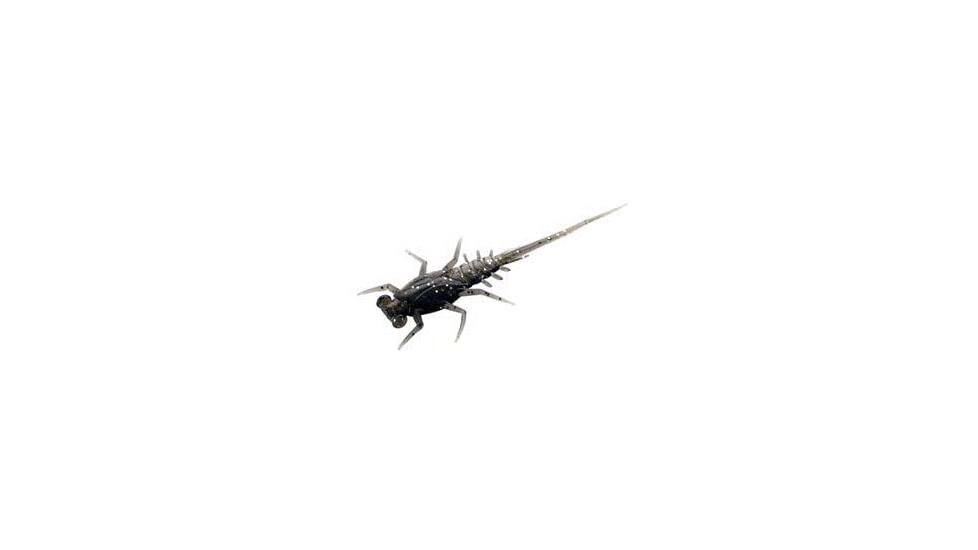 Rapala Bernie Panfish Plastics Soft Bait, 6, 5in, Black Magic, BN-BM