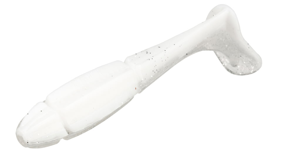 13 Fishing Churro Paddle Tail Swimbaits, 6, 4.25in, Smoke and Mirrors, CHU4.25-6