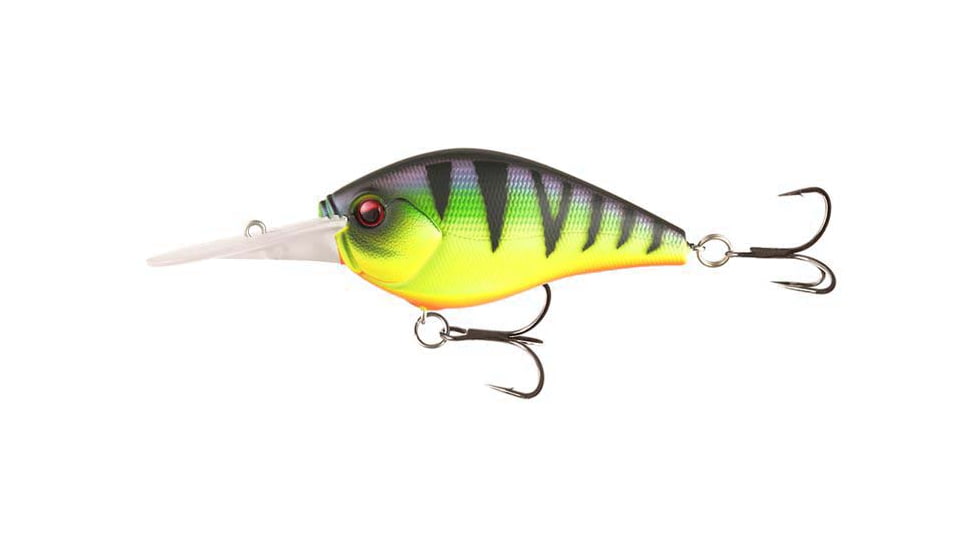 Rapala Cliff Banger Crankbait 11/16oz, 12ft, Fire Tiger, 3in, CB12-6