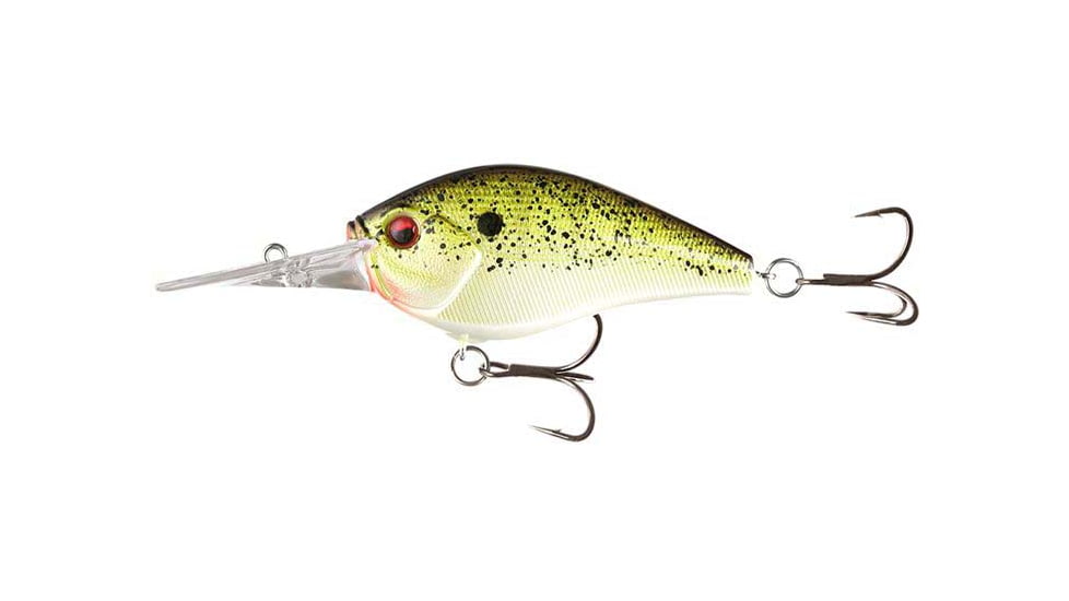 Rapala Cliff Banger Crankbait 11/16oz, 12ft, Louisiana Frog Cakes, 3in, CB12-11