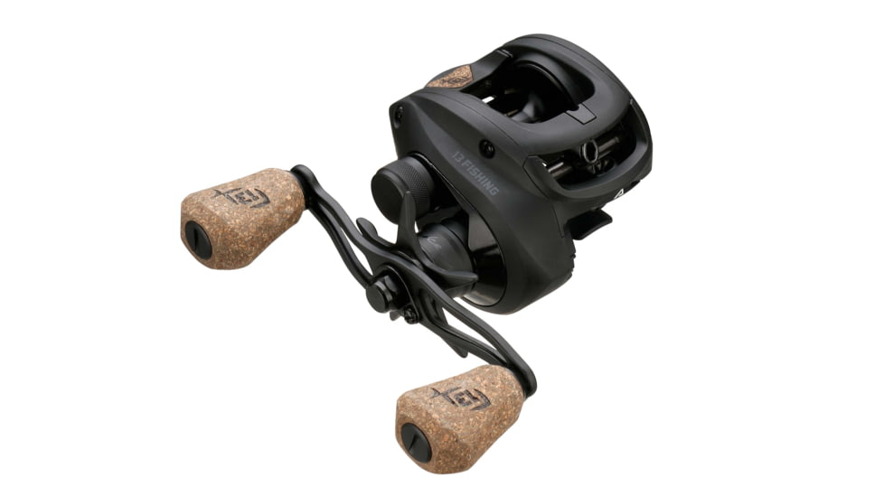 Rapala Concept A2 Baitcast Reel 7.5:1 Gear Ratio, Right Hand Retrieve, Fresh, Salt, Black, 200, A2-7.5-RH
