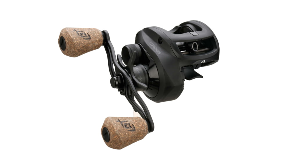 Rapala Concept A2 Baitcast Reel 7.5:1 Gear Ratio, Right Hand Retrieve, Fresh, Salt, Black, 200, A2-7.5-RH