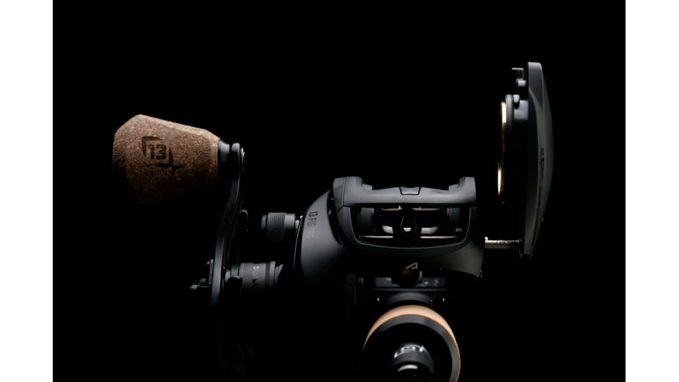 Rapala Concept A2 Baitcast Reel 7.5:1 Gear Ratio, Right Hand Retrieve, Fresh, Salt, Black, 200, A2-7.5-RH