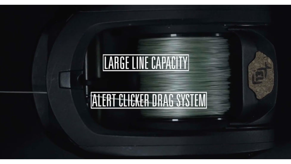 Rapala Concept A3 Baitcast Reel 6.3:1 Gear Ratio, Right Hand Retrieve, Fresh, Salt, Black, 300, CA3-6.3-RH