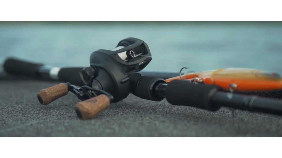 Rapala Concept A3 Baitcast Reel 6.3:1 Gear Ratio, Right Hand Retrieve, Fresh, Salt, Black, 300, CA3-6.3-RH