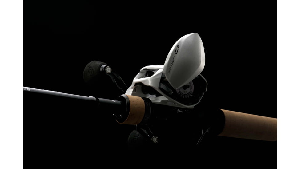 Rapala Concept C2 Baitcast Reel 5.6:1, Right Hand Retrieve, Fresh, Salt, White, 200, C2-5.6-RH