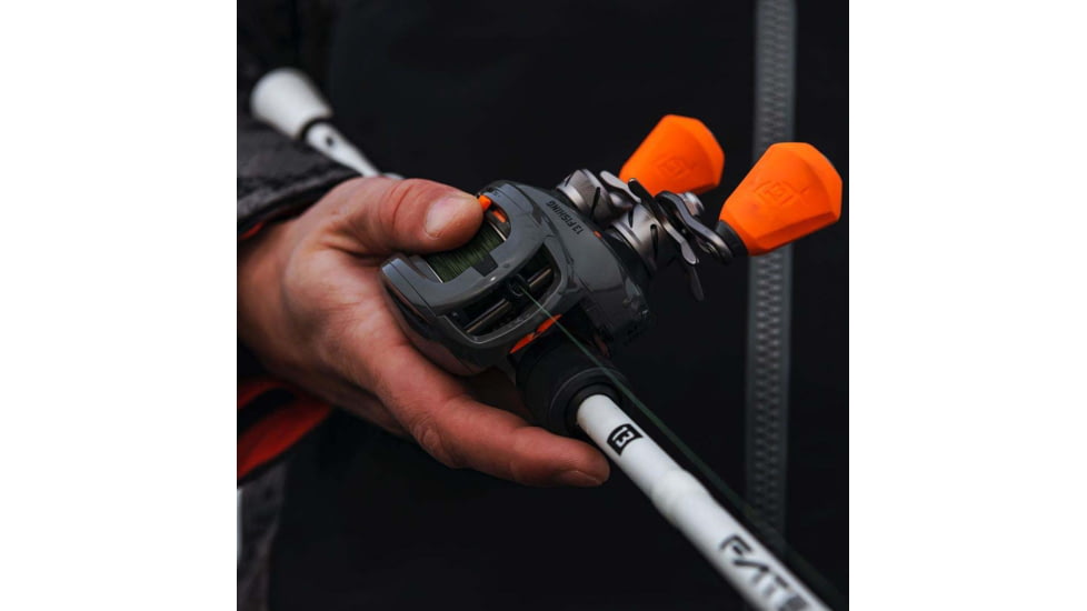 Rapala Concept Z SLIDE 6.8:1 Gear Ratio, Right Hand Retrieve, Fresh, Salt, Orange, 200, ZSLD2-6.8-RH