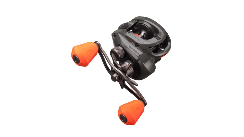 Rapala Concept Z SLIDE 6.8:1 Gear Ratio, Right Hand Retrieve, Fresh, Salt, Orange, 200, ZSLD2-6.8-RH