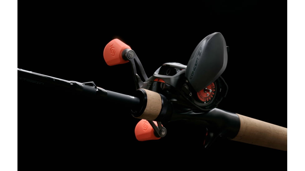 Rapala Concept Z SLIDE 6.8:1 Gear Ratio, Right Hand Retrieve, Fresh, Salt, Orange, 200, ZSLD2-6.8-RH