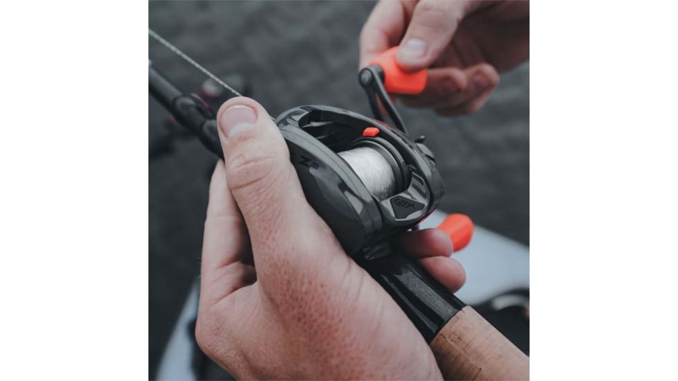 Rapala Concept Z SLIDE 6.8:1 Gear Ratio, Right Hand Retrieve, Fresh, Salt, Orange, 200, ZSLD2-6.8-RH