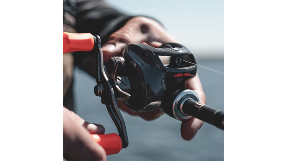 Rapala Concept Z SLIDE 6.8:1 Gear Ratio, Right Hand Retrieve, Fresh, Salt, Orange, 200, ZSLD2-6.8-RH