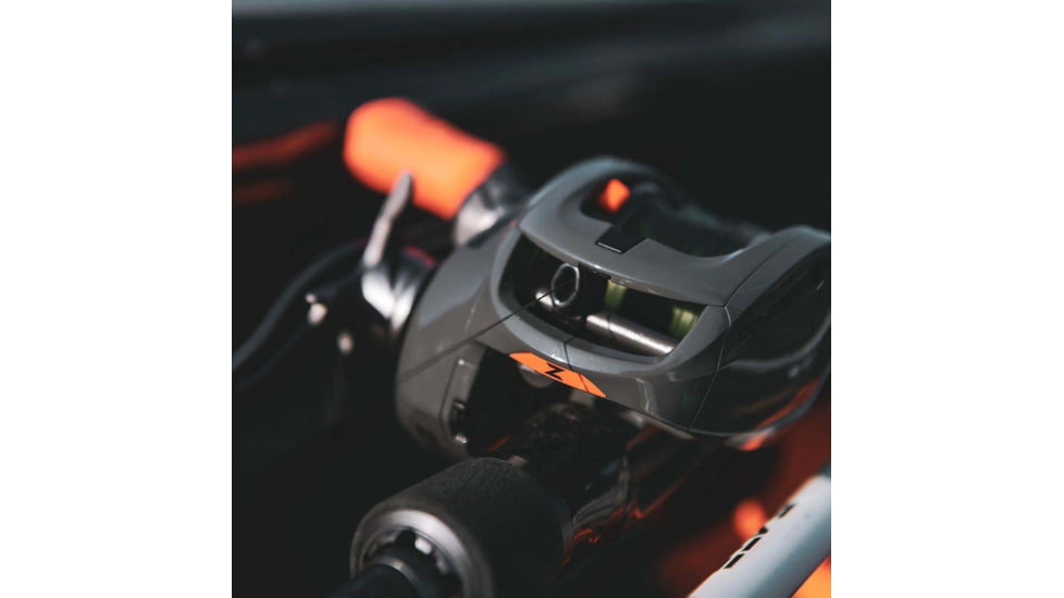 Rapala Concept Z SLIDE 6.8:1 Gear Ratio, Right Hand Retrieve, Fresh, Salt, Orange, 200, ZSLD2-6.8-RH