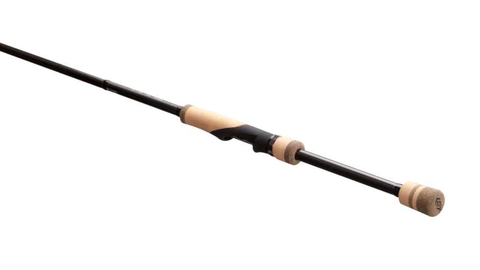 Rapala Envy Black III ML Spinning Rod, Black, 6ft10in, EB3S610ML