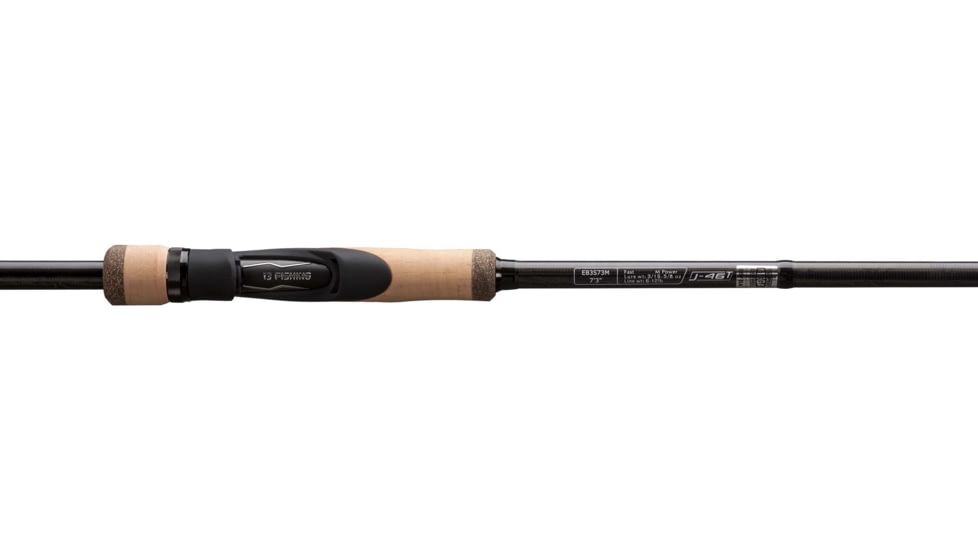 Rapala Envy Black III ML Spinning Rod, Black, 6ft10in, EB3S610ML