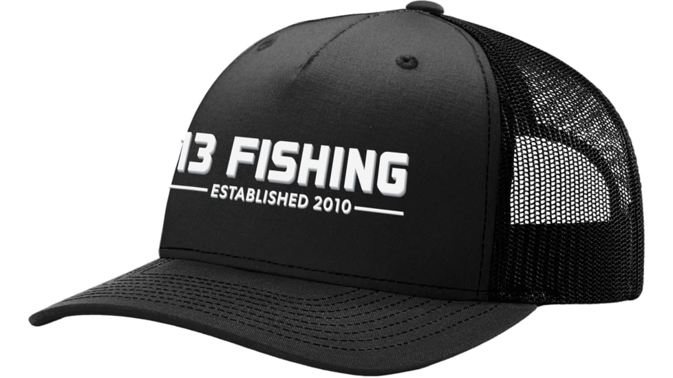 Rapala Facepunch Curved Brim Snapback Ballcap - Men's, Black, One Size, HCB5