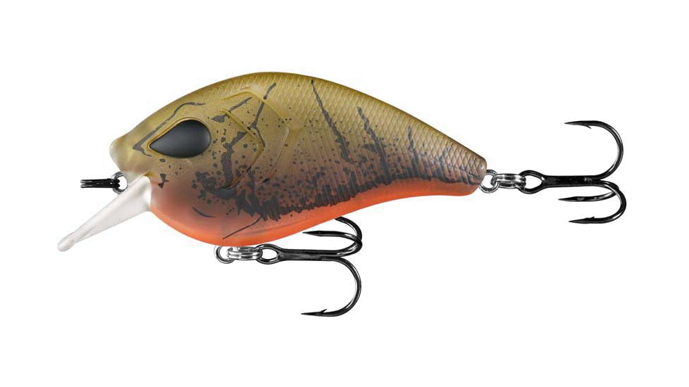 Rapala Flatty Daddy Flat Sided Crankbait 2.5in, 1/2oz, Day Old Guac, 2.5in, FD65-6-2