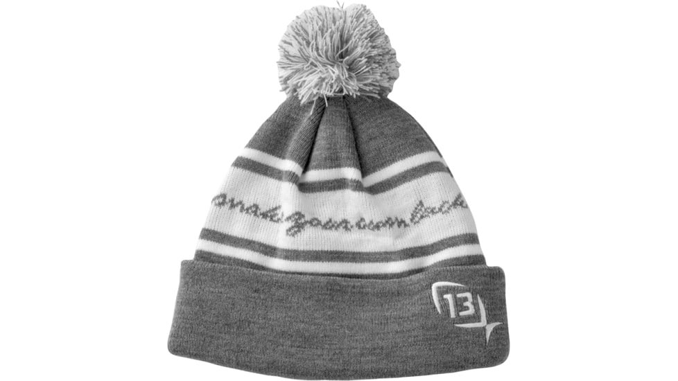 Rapala Full Moose Cold Weather Toque Logo Hats - Men's, Gray/White, One Size, HWT1