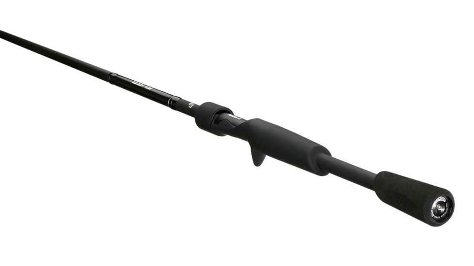 Rapala Fuse Carbon MH Casting Rod, Black, 7ft4in, FCC74MH