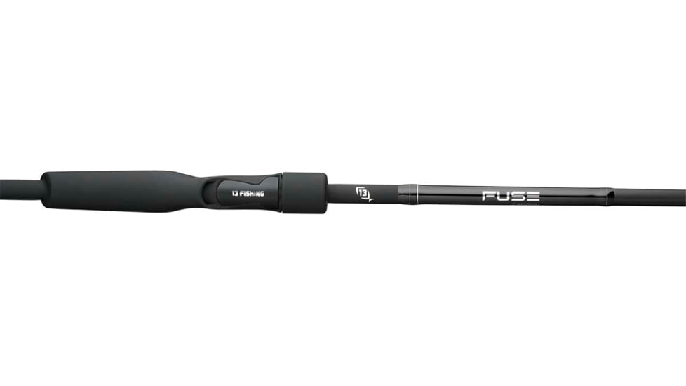 Rapala Fuse Carbon MH Casting Rod, Black, 7ft4in, FCC74MH