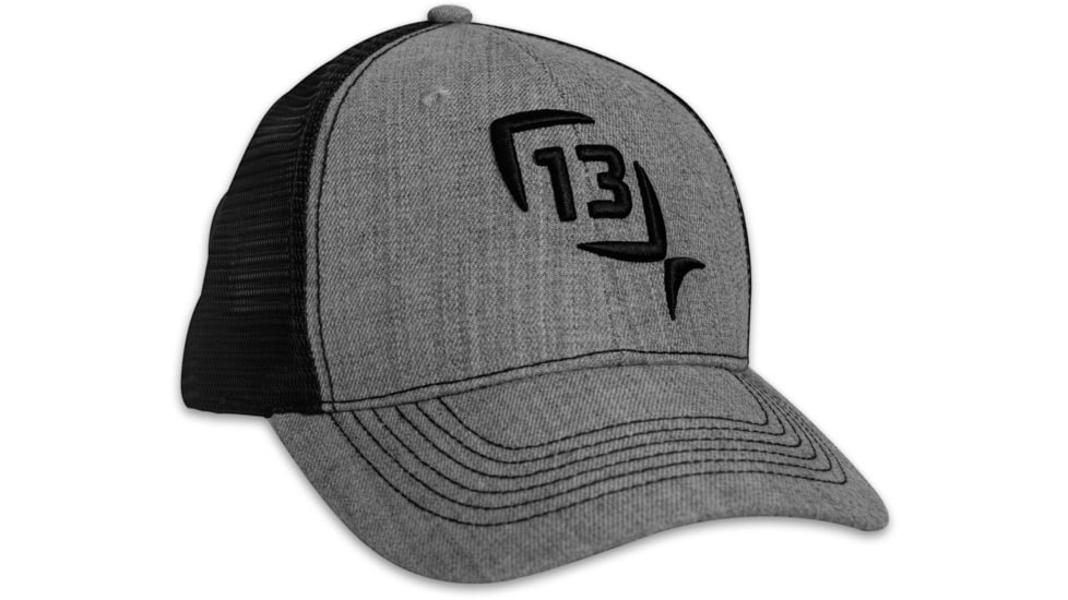 Rapala Gray Matter Curved Brim Snapback Ballcap - Men's, Gray, One Size, 13FCGBLK