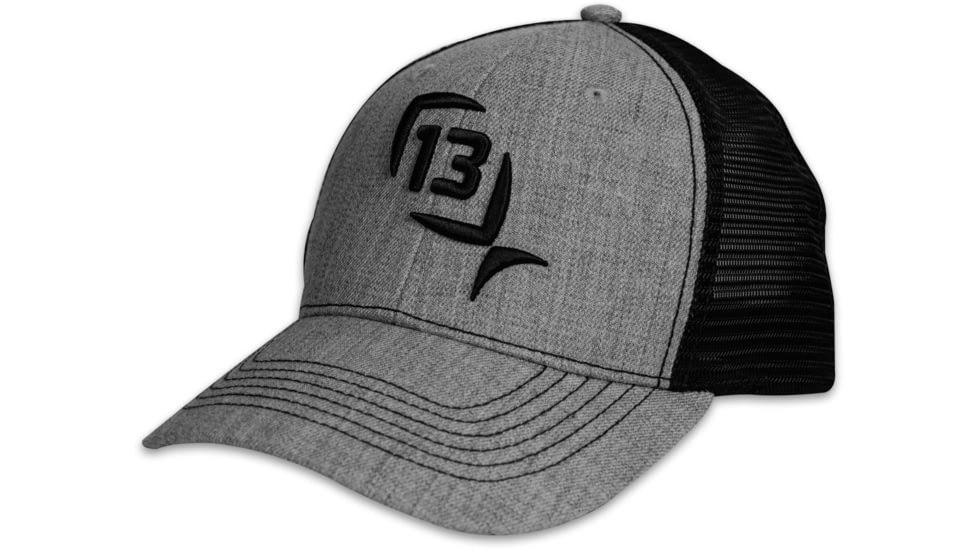 Rapala Gray Matter Curved Brim Snapback Ballcap - Men's, Gray, One Size, 13FCGBLK