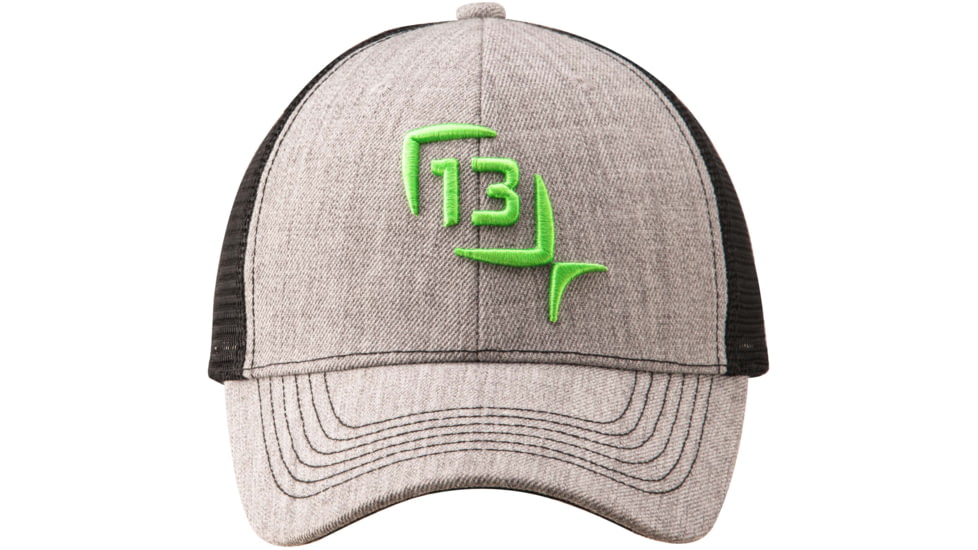 Rapala Green Matter Curved Brim Snapback Ballcap - Men's, Gray, One Size, 13FCGGRN