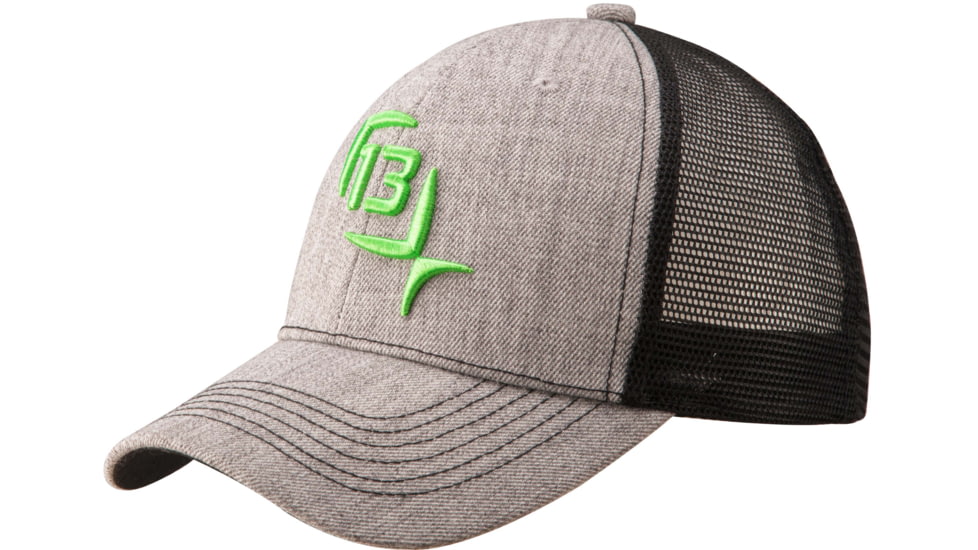 Rapala Green Matter Curved Brim Snapback Ballcap - Men's, Gray, One Size, 13FCGGRN