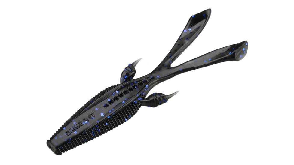 13 Fishing Invader Creature Bait Creature Bait, 7, 4.25in, Blackberry Cobbler, RE-IV-12