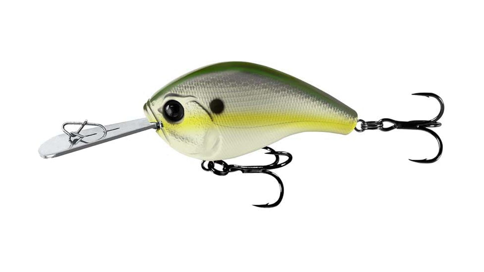 Rapala Jabber Jaw Hybrid Squarebill 1/2oz, 3-5ft, Olive Shad, 2.3in, JJC60-61