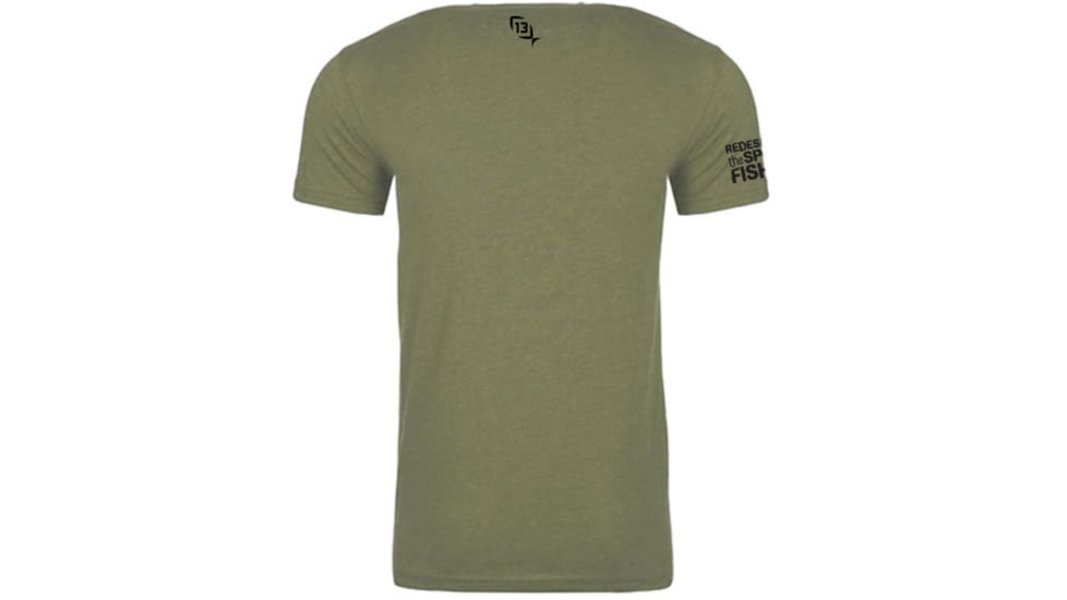 Rapala Jungle Warfare Lifestyle Logo T-Shirts -Men's, Medium, Green/Bass, SSS6-M