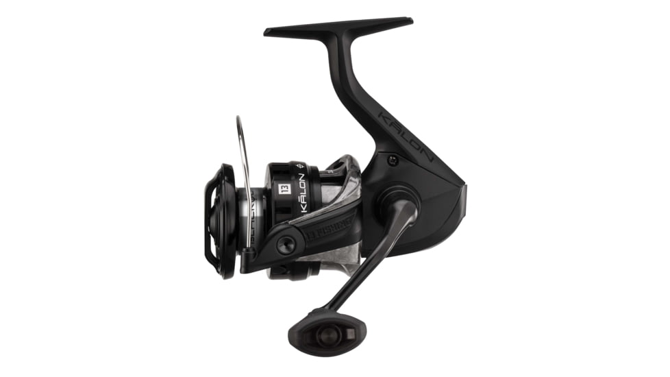 Rapala Kalon O Blackout Spinning Reel 5.2:1 Gear Ratio, Flash, Salt-Clam Pack, Black, 2, KLO-5.2-2.0-CP