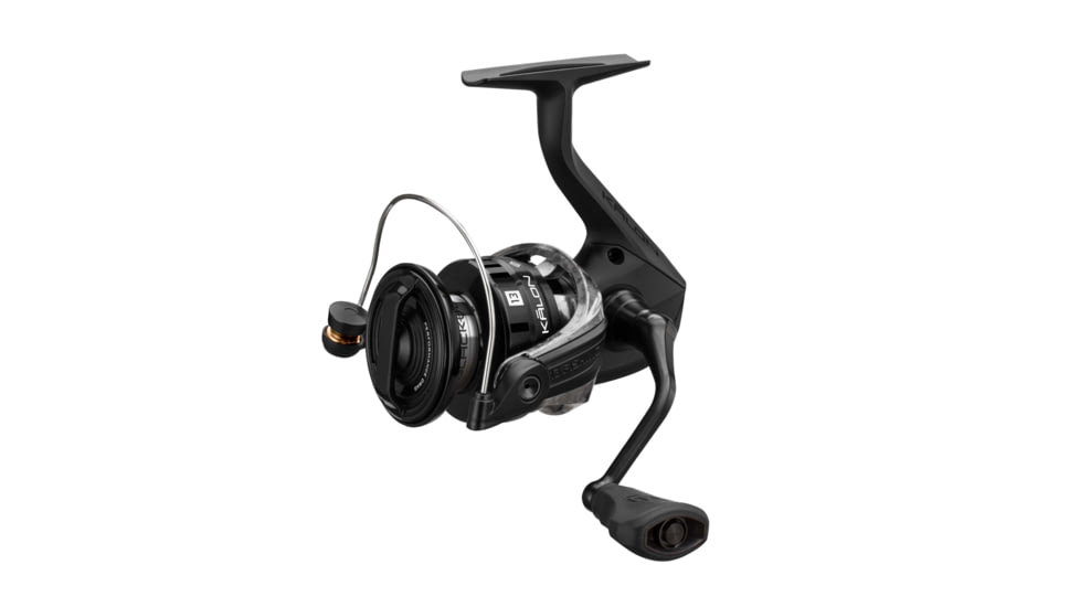 Rapala Kalon O Blackout Spinning Reel 5.2:1 Gear Ratio, Flash, Salt-Clam Pack, Black, 2, KLO-5.2-2.0-CP