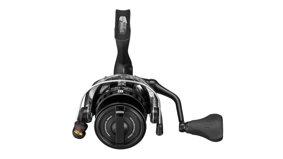 Rapala Kalon O Blackout Spinning Reel 5.2:1 Gear Ratio, Flash, Salt-Clam Pack, Black, 2, KLO-5.2-2.0-CP