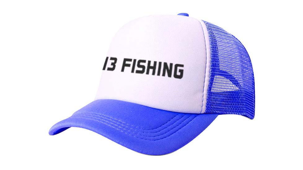 Rapala Lil Foamie Blue Foam Curved Brim Youth Ballcap - Men's, White, One Size, YHBC2
