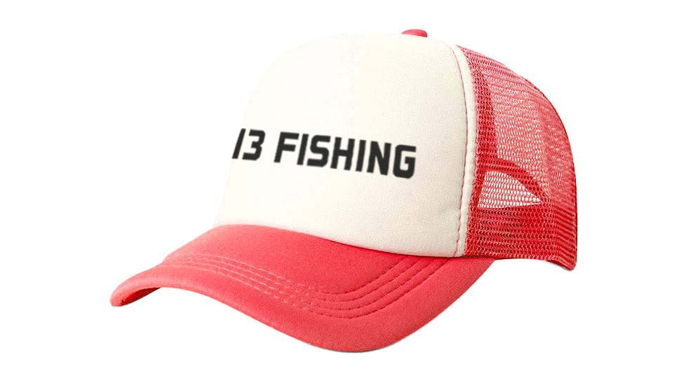 Rapala Lil Foamie Red Foam Curved Brim Youth Ballcap - Men's, White, One Size, YHBC3