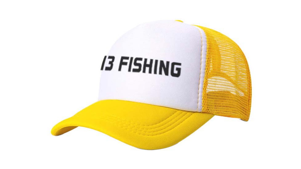 Rapala Lil Foamie Yellow Foam Curved Brim Youth Ballcap - Men's, White, One Size, YHBC1