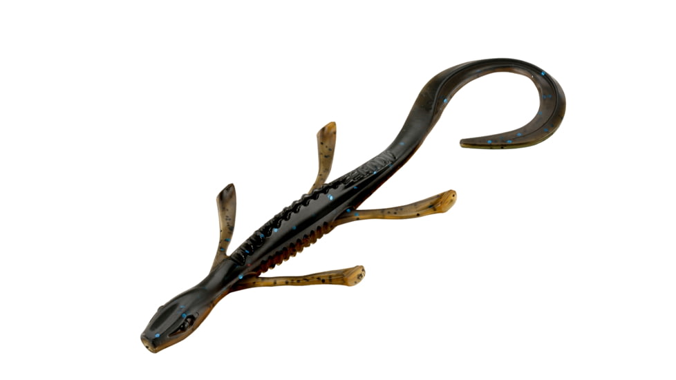 13 Fishing Lizzy - Creature Bait - 8in - 1/2oz - Black & Tan, L8-16