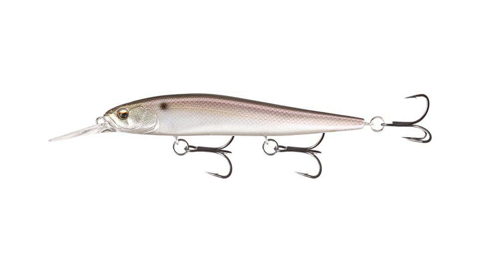 Rapala Loco Special Jerkbait 4.25in, 9/16oz, 3-5ft, Casper Shad, 4.25in, LS35-24