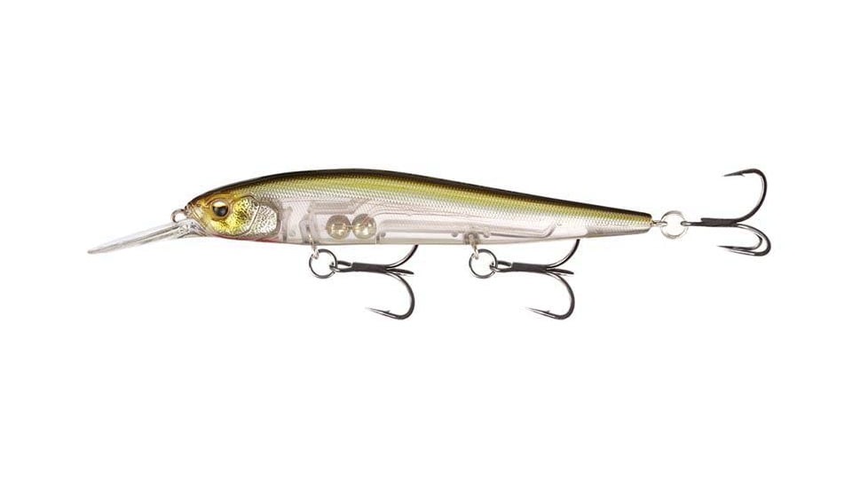 Rapala Loco Special Jerkbait 4.25in, 9/16oz, 3-5ft, Olive Crush, 4.25in, LS35-15