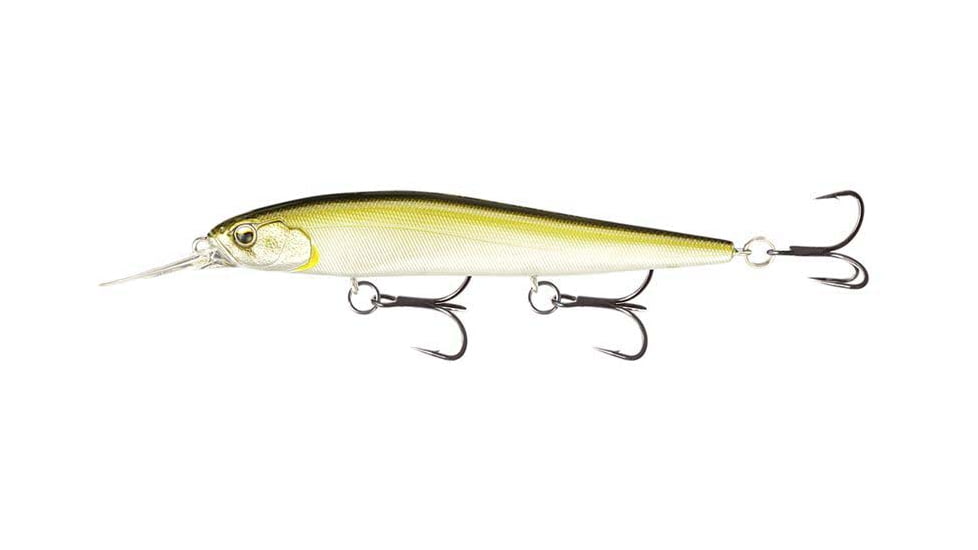 Rapala Loco Special Jerkbait 4.25in, 9/16oz, 3-5ft, So Shiny, 4.25in, LS35-37