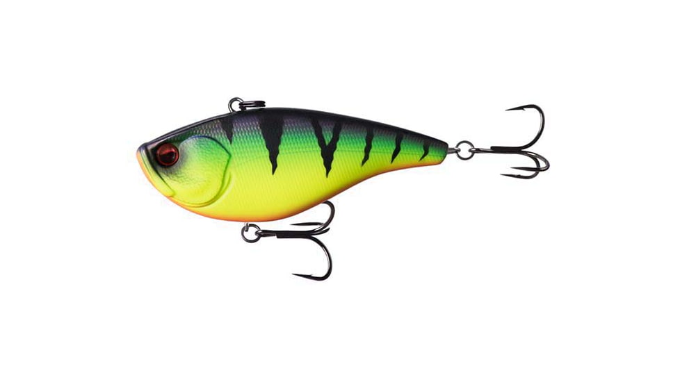 Rapala Magic Man Lipless Crankbait, 1/2oz, Single Pitch, Fire Tiger, 2.5in, E-PVSP12-FT