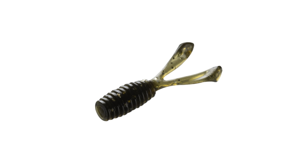13 Fishing Micro Joystick .95", Donkey Sauce Infused, Black Magic, 6 Baits Per Pack, MJS-BM
