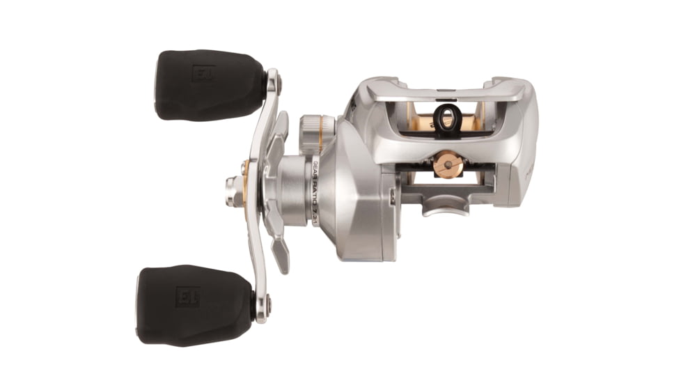 Rapala Modus C2 Baitcast Reel, 8.1:1 Gear Ratio, Right Hand Retrieve, Flash, Gray, 200, MODC2-8.1-RH