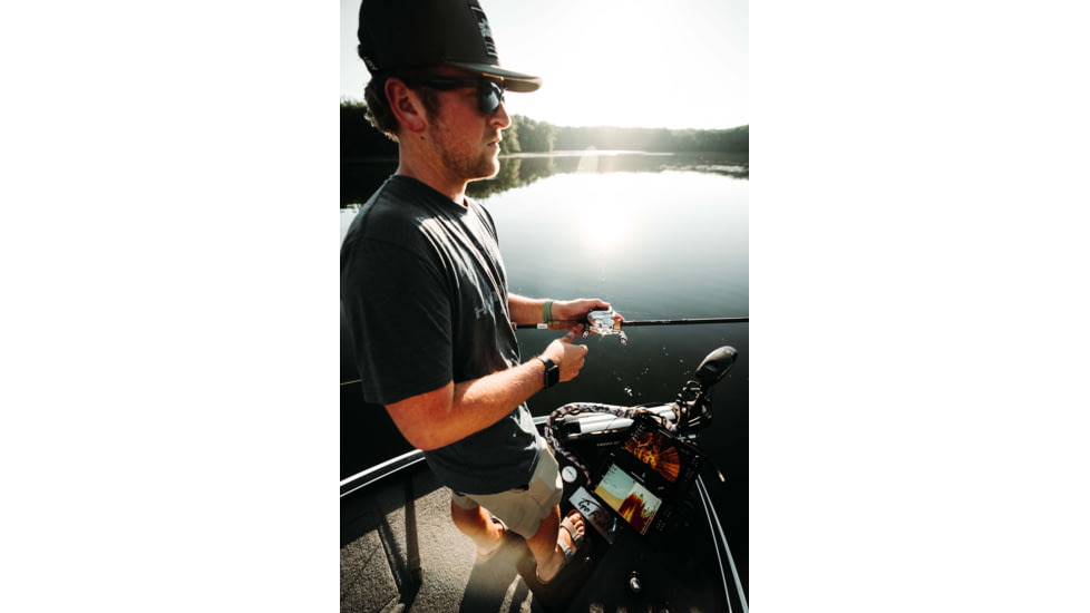 Rapala Modus C2 Baitcast Reel, 8.1:1 Gear Ratio, Right Hand Retrieve, Flash, Gray, 200, MODC2-8.1-RH