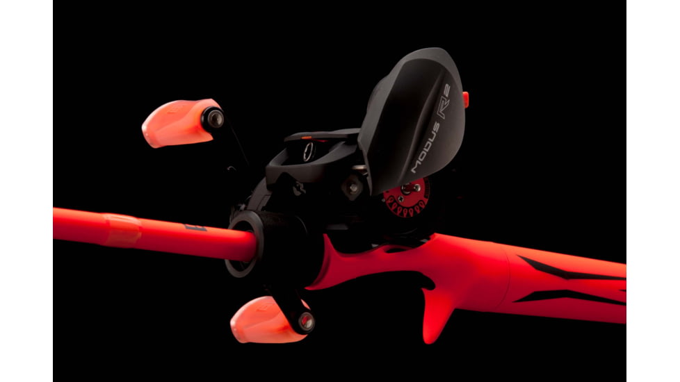 Rapala Modus R2, Radioactive Baitcast Reel, 7.3:1 Gear Ratio, Left Hand Retrieve, Flash, Radioactive, 200, MODRO2-7.3-LH