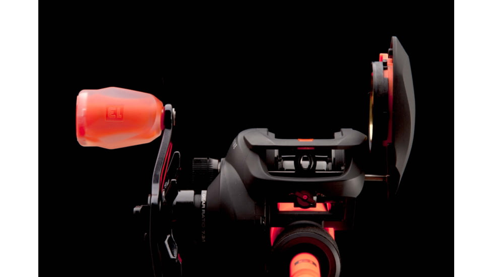 Rapala Modus R2, Radioactive Baitcast Reel, 7.3:1 Gear Ratio, Left Hand Retrieve, Flash, Radioactive, 200, MODRO2-7.3-LH