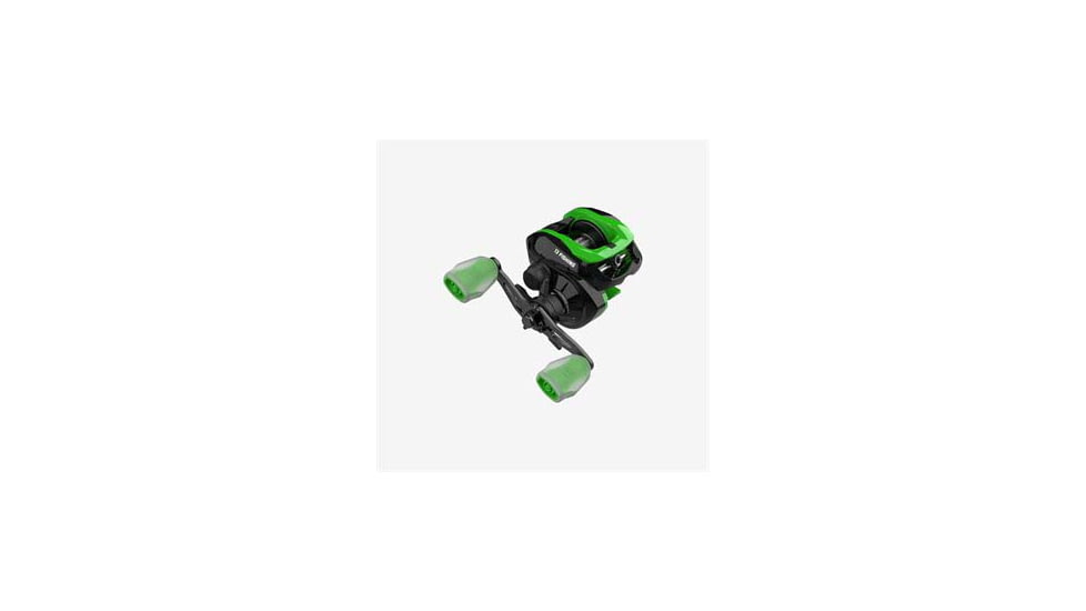 Rapala Modus RP2 HM Baitcast Combo, 7.3:1 Gear Ratio, Right Hand Retrieve, Radioactive Pickle, 7ft3in, RPCMOD73MH-RH