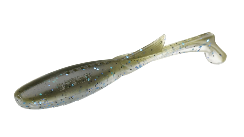 13 Fishing My NameS Jeff Paddle Tail Swimbait, Mojito, 4in, 5/Pack, MNJ4-5