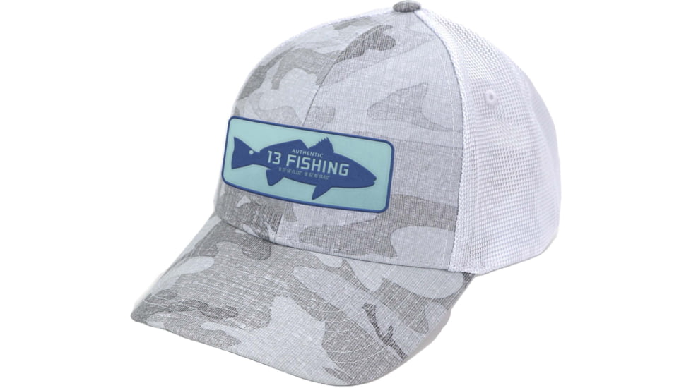 Rapala Ol Red Curved Brim Snapback Ballcap - Meb's, Gray, One Size, HCB6