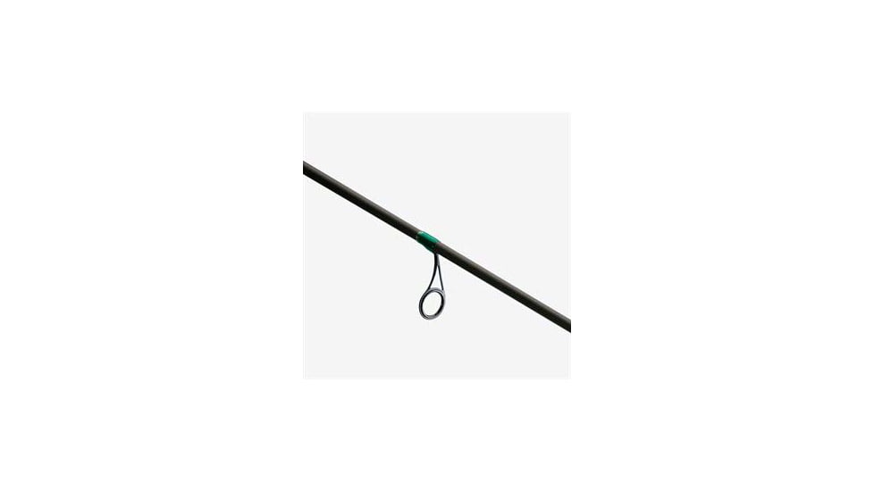 13 Fishing Omen Green Spinning Rod, 6ft 8in, Medium, Fast, 1 Piece, OG2S68M